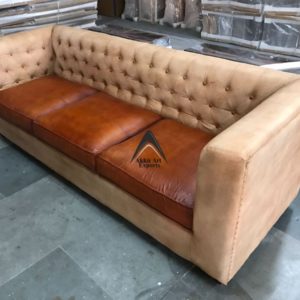 leather sofa